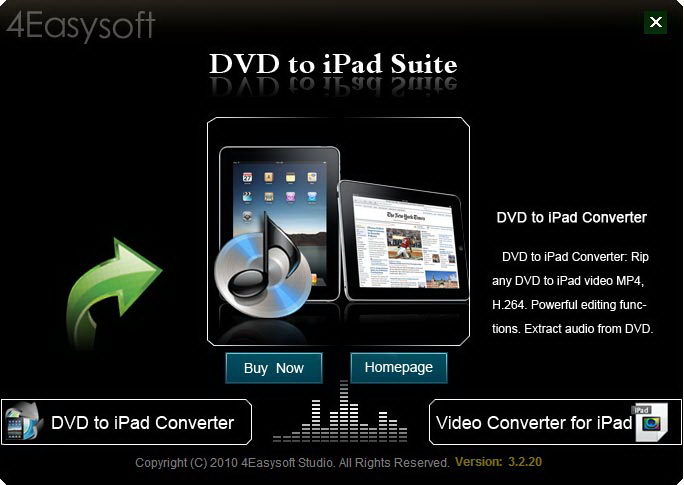 4Easysoft DVD to iPad Suite