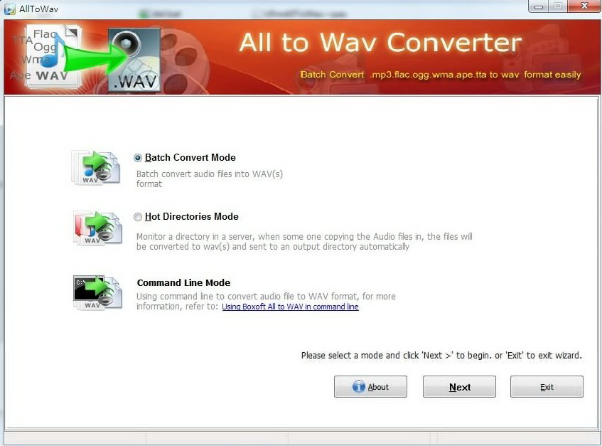 Boxoft All to Wav Converter