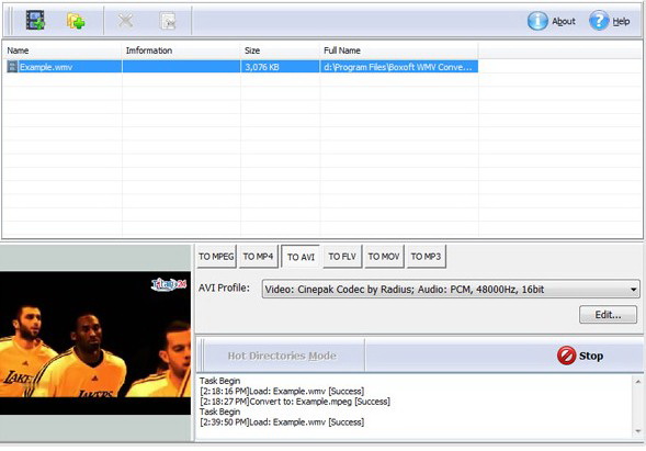 Boxoft WMV Converter