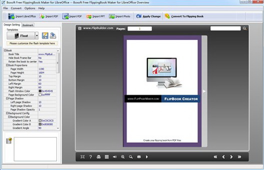 Flipbook Maker for Libreoffice