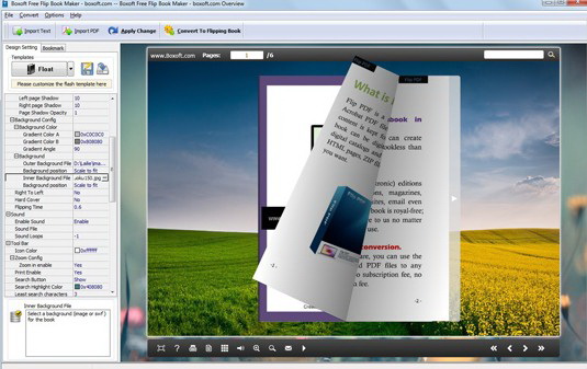 Boxoft Free Flipping Book Software