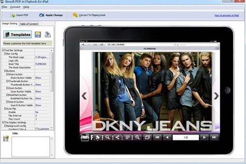 Boxoft PDF to Flipbook for iPad