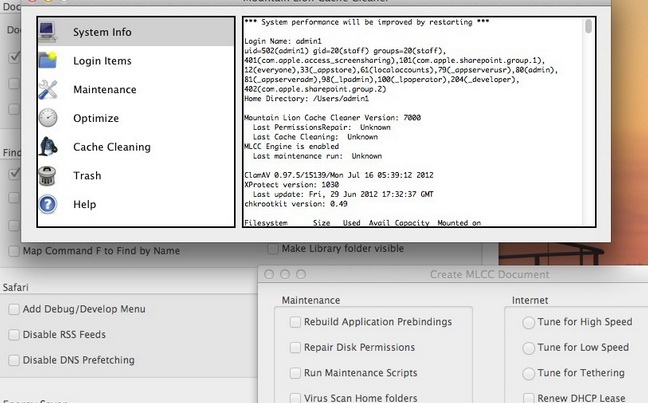 Mavericks Cache Cleaner For Mac
