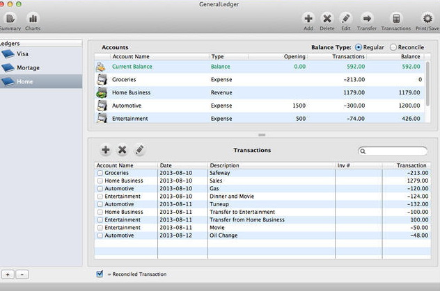 GeneralLedger For Mac