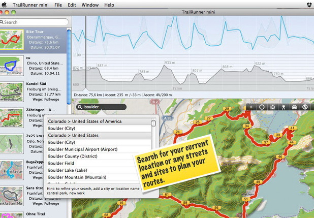 TrailRunner mini For Mac