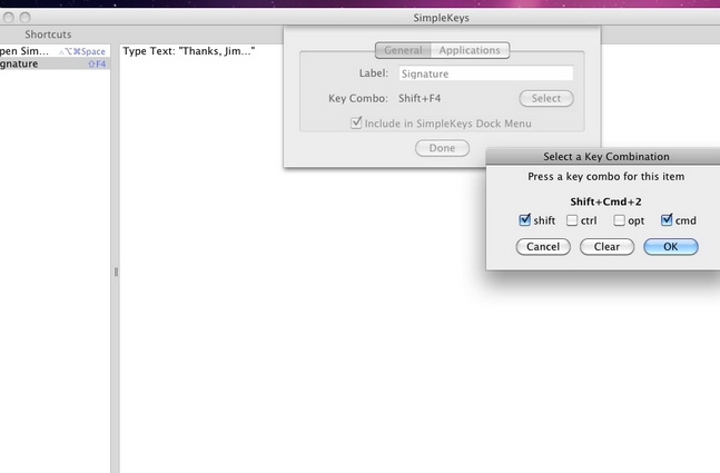 SimpleKeys For Mac
