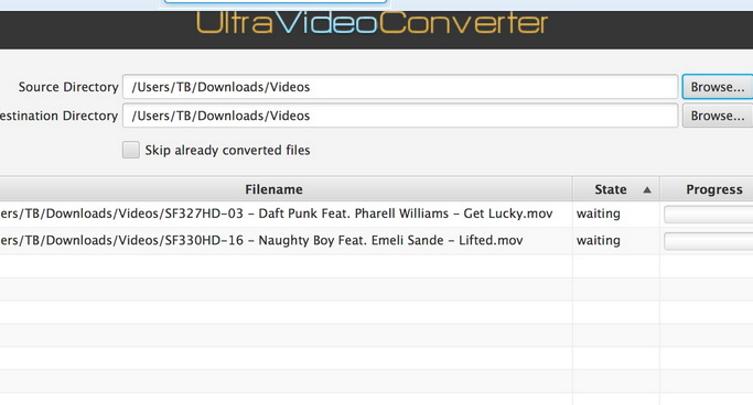 UltraVideoConverter For Mac