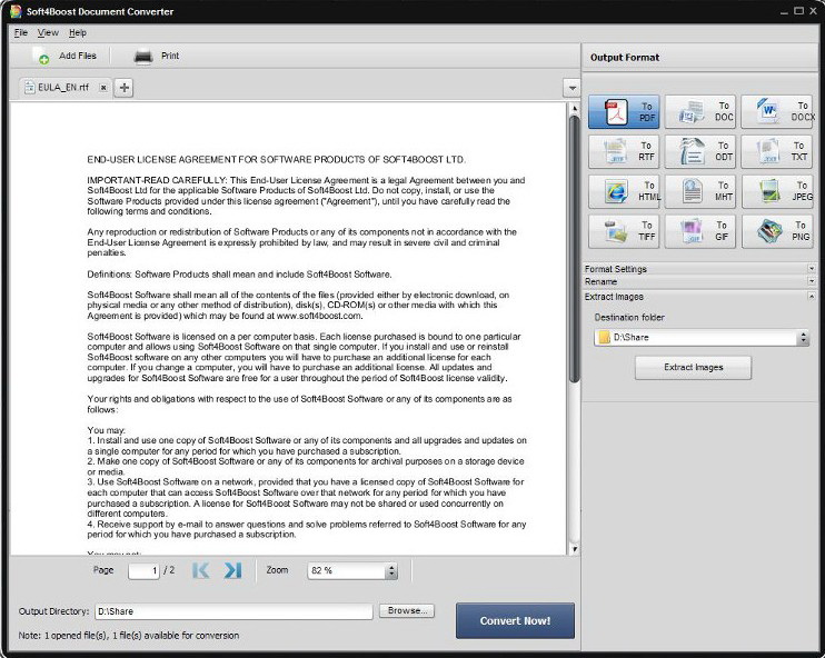 Soft4Boost Document Converter