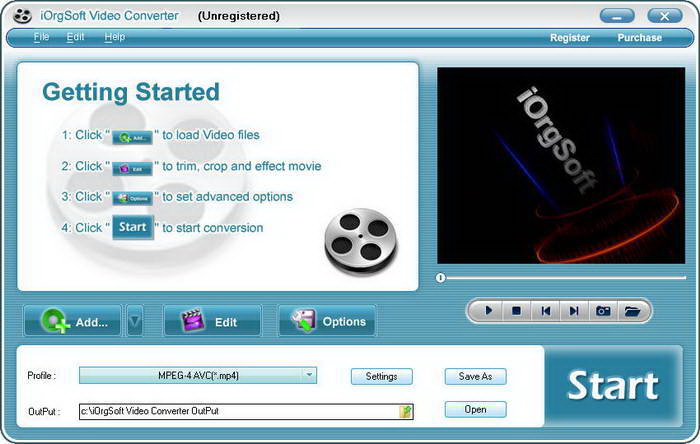 iOrgsoft Flash Web Video Creator