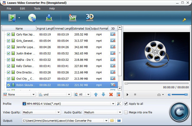 Leawo Video Converter Pro