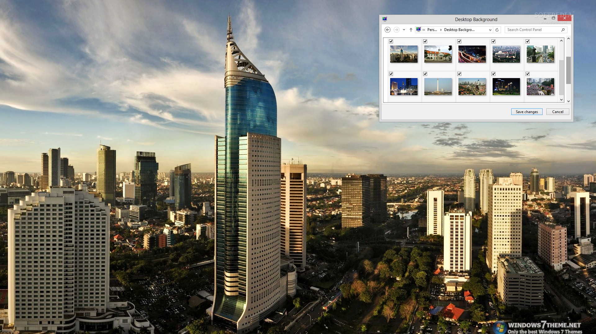 Jakarta Windows 7 Theme