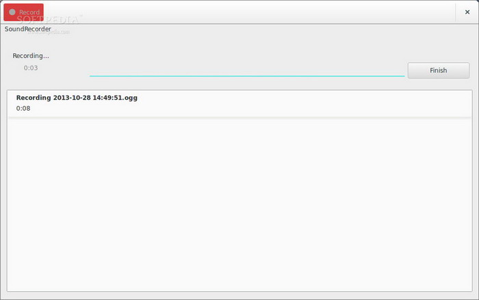 GNOME Sound Recorder For Linux