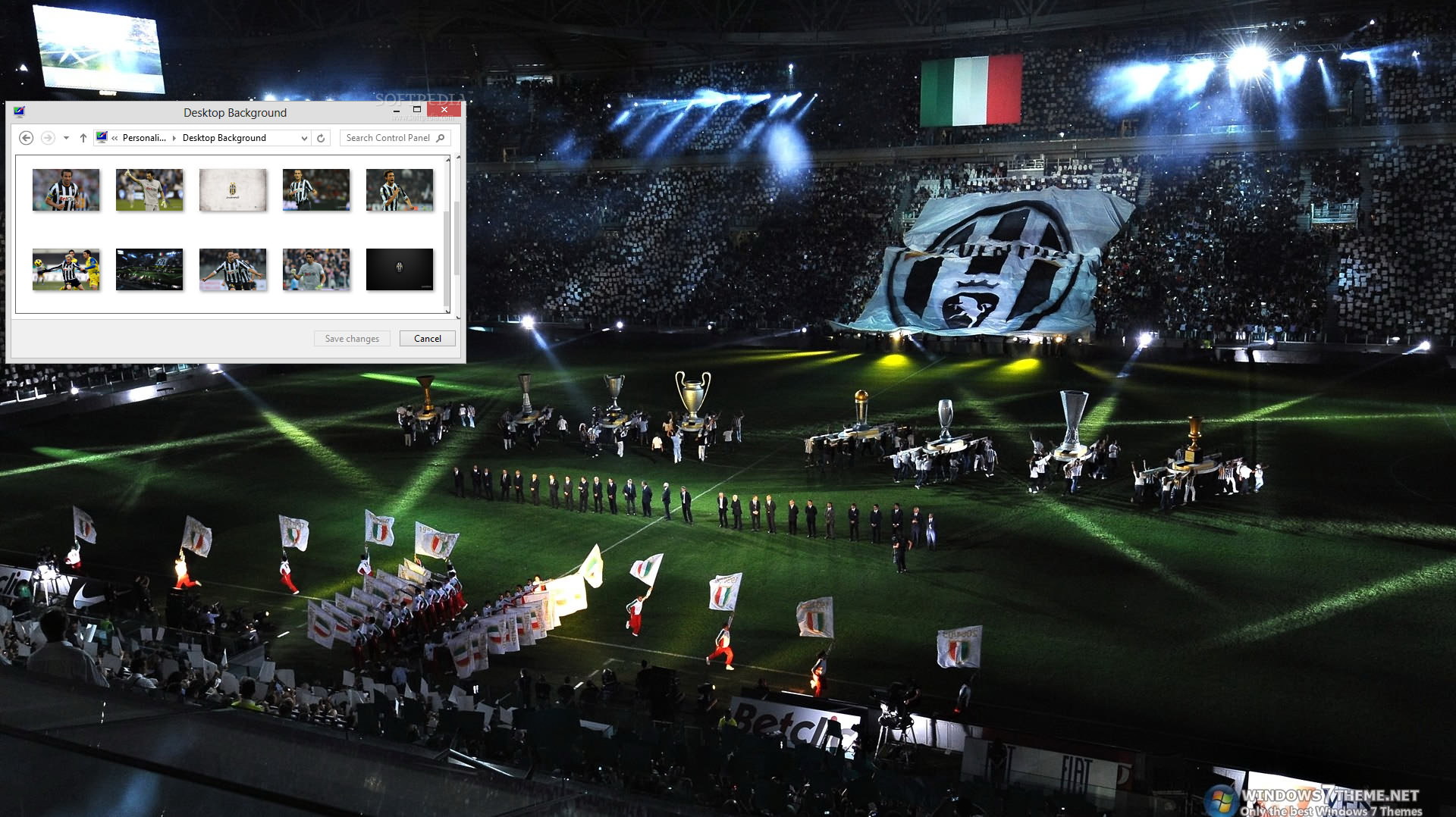 Juventus FC Windows 7 Theme