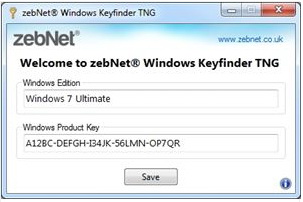 Windows Keyfinder