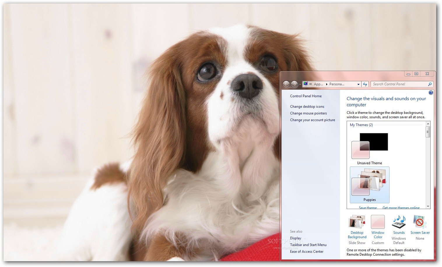 Puppies Windows Theme