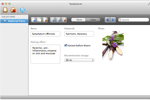 Symphytum For Mac