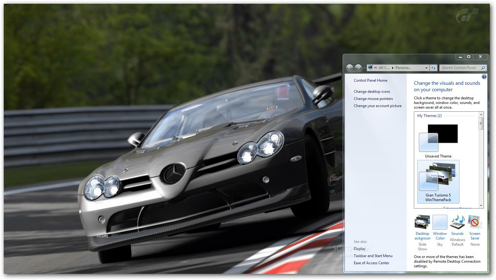 Gran Turismo 5 Windows Theme