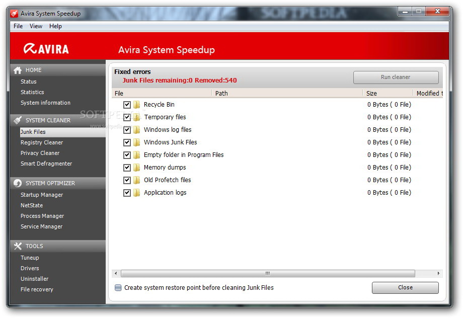 Avira System SpeedUp