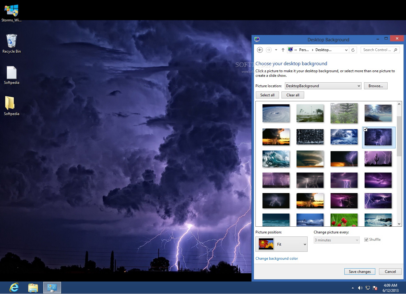 Storms Windows Theme