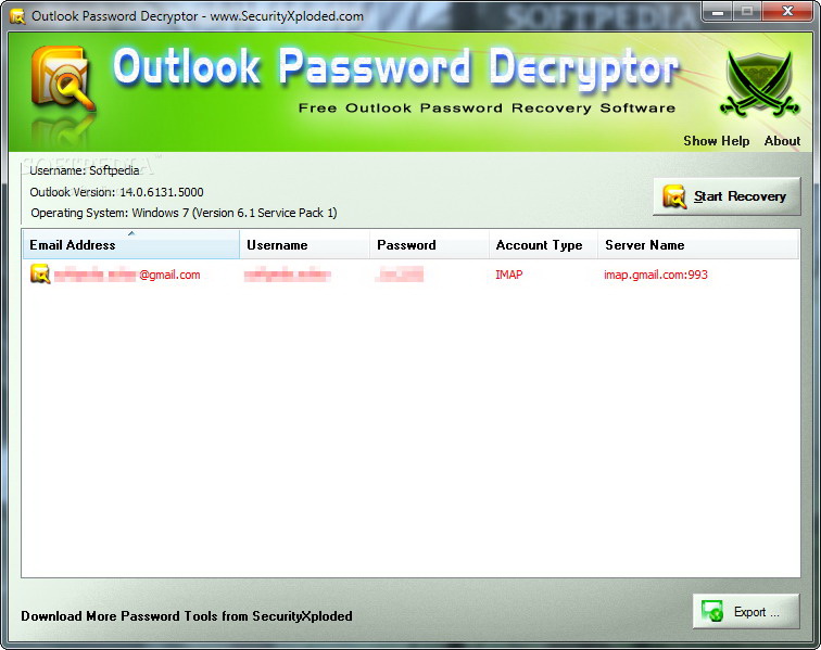 OutlookPasswordDecryptor