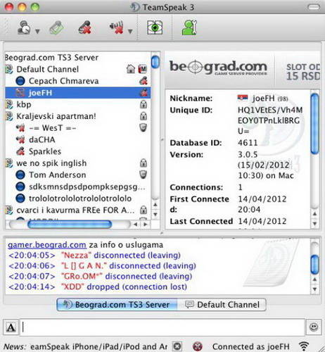 TeamSpeak Server amd64 For Linux