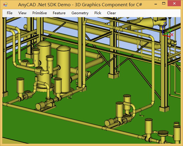 AnyCAD .Net三维图形控件