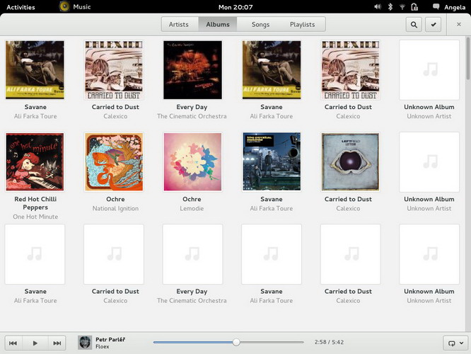 GNOME Music For Linux
