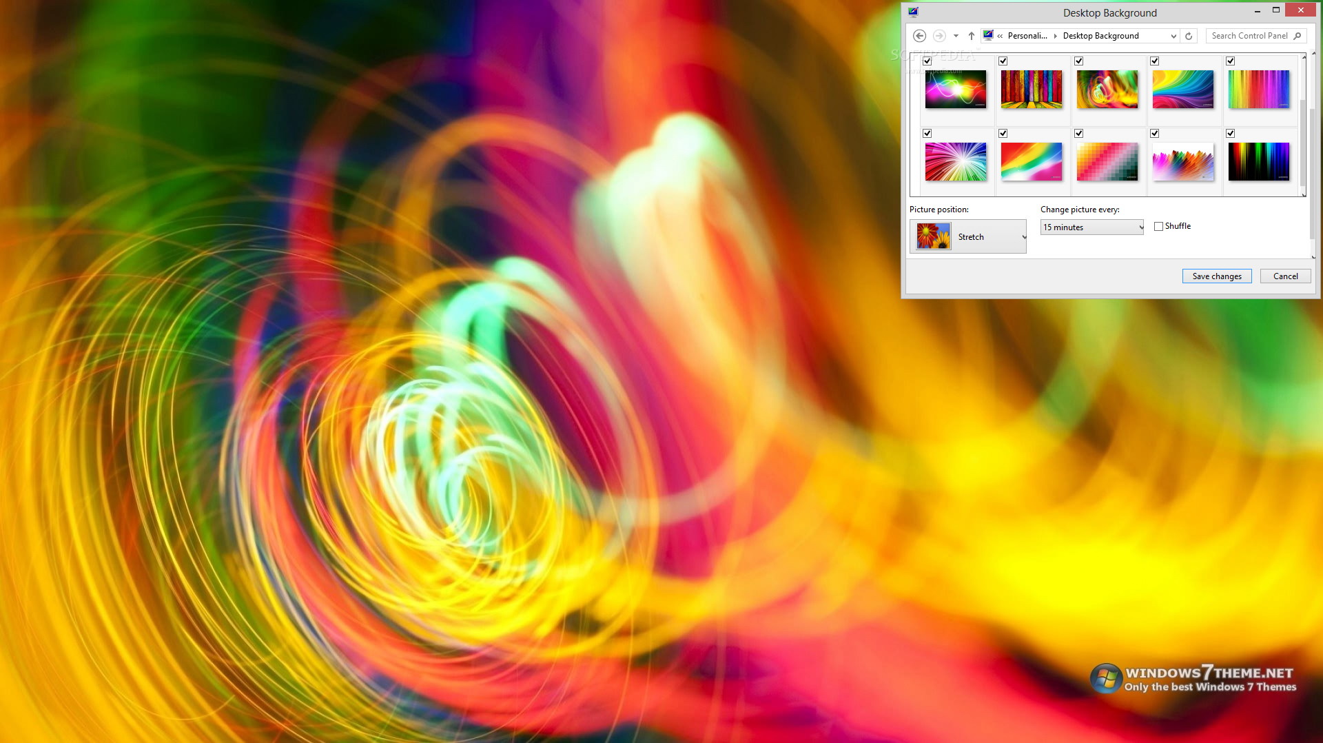 Colorful Patterns Windows 7 Theme