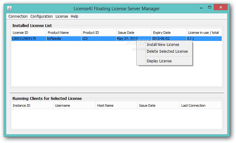 License4J Floating License Server For Mac