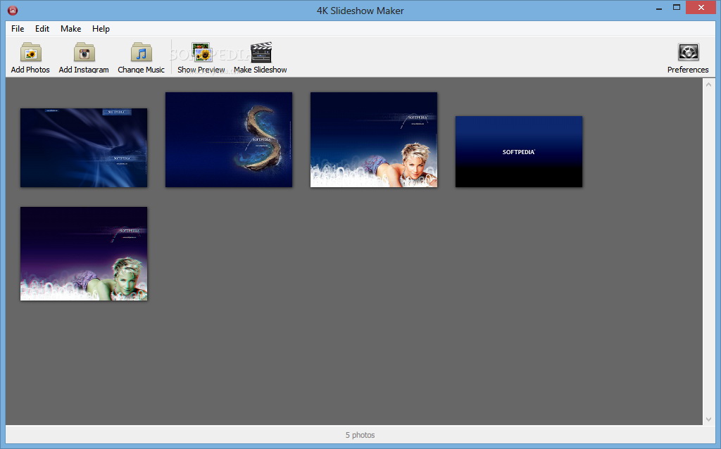4K Slideshow Maker Portable For Linux x64