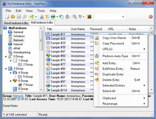KeePass Password Classic Edition