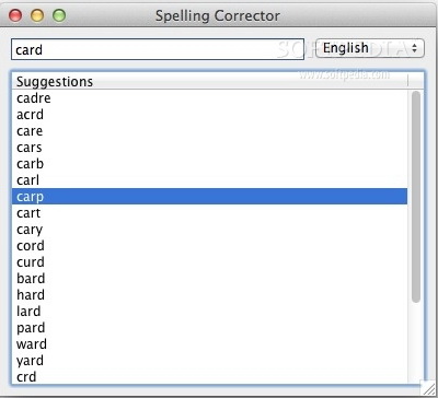 Spelling Corrector For Mac