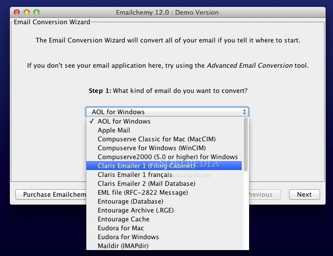 Emailchemy For Mac 10.7