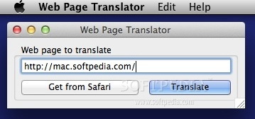 Web Page Translator For Mac