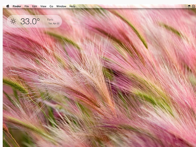 WeatherDesk For Mac