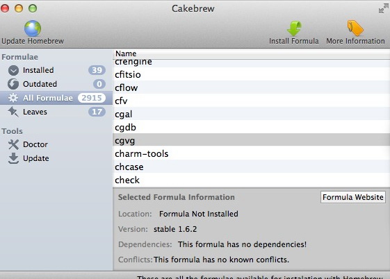 Cakebrew For Mac