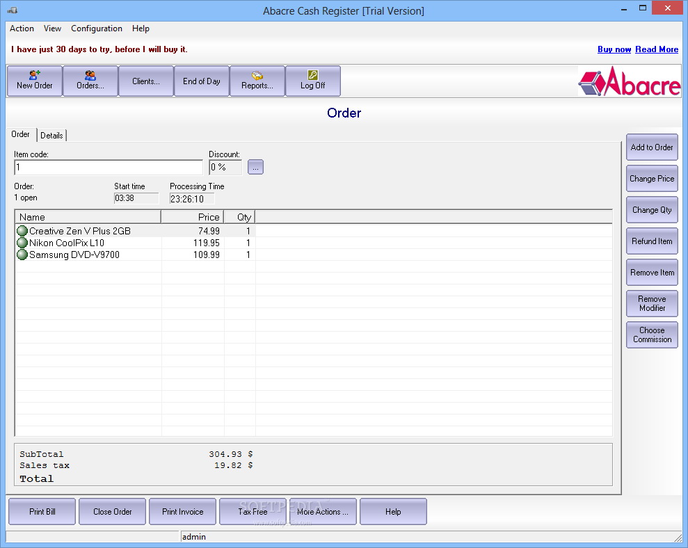 Abacre Cloud Retail Point of Sale