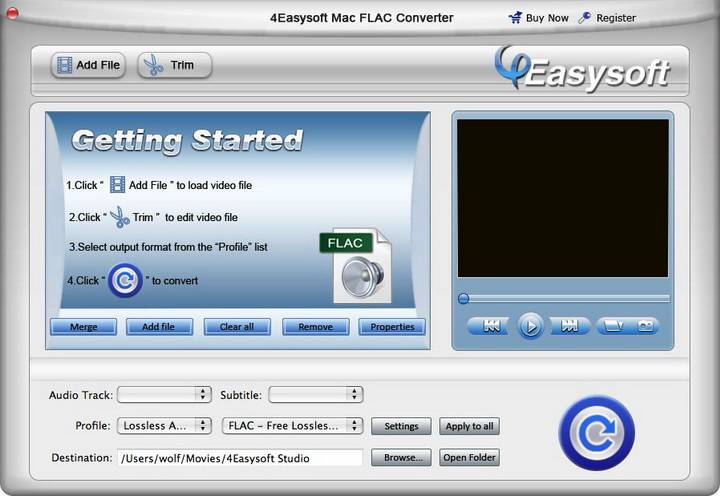 4Easysoft Mac FLAC Converter