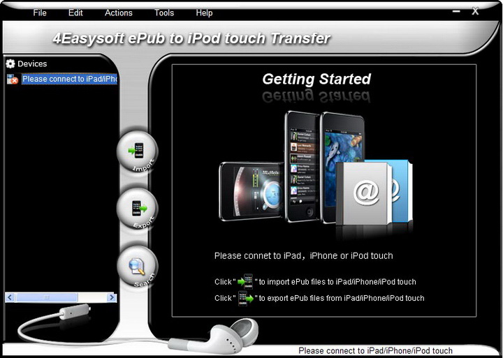 4Easysoft ePub to iPod touch Transfer