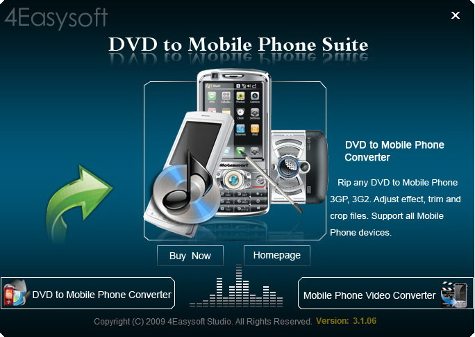 4Easysoft DVD to Mobile Phone Suite