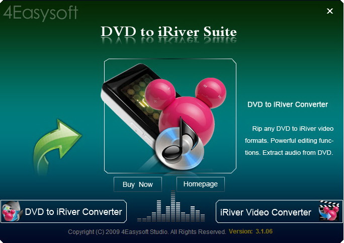 4Easysoft DVD to iRiver Suite