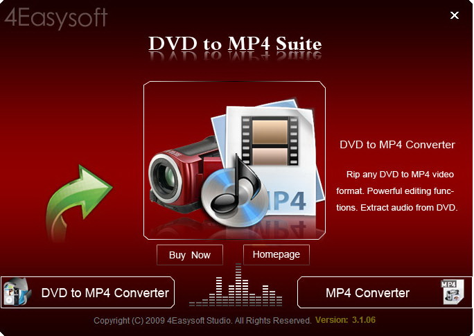 4Easysoft DVD to MP4 Suite