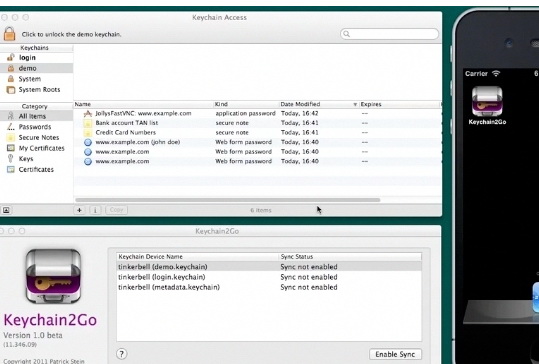 Keychain2Go For Mac