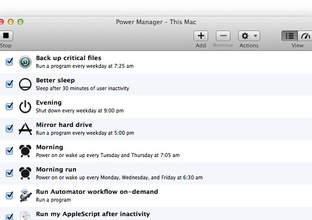 Power Manager For Mac