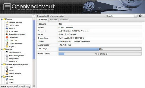 OpenMediaVault For Linux(32bit)