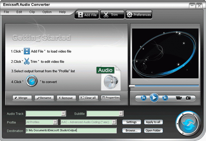 Emicsoft Audio Converter