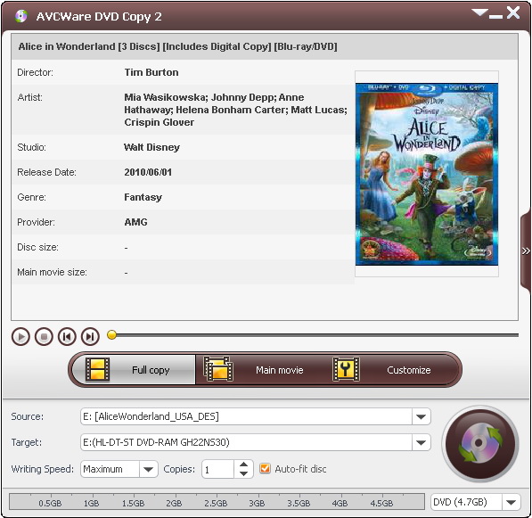 AVCWare DVD Copy