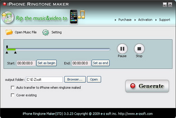 E-Zsoft iPhone Ringtone Maker