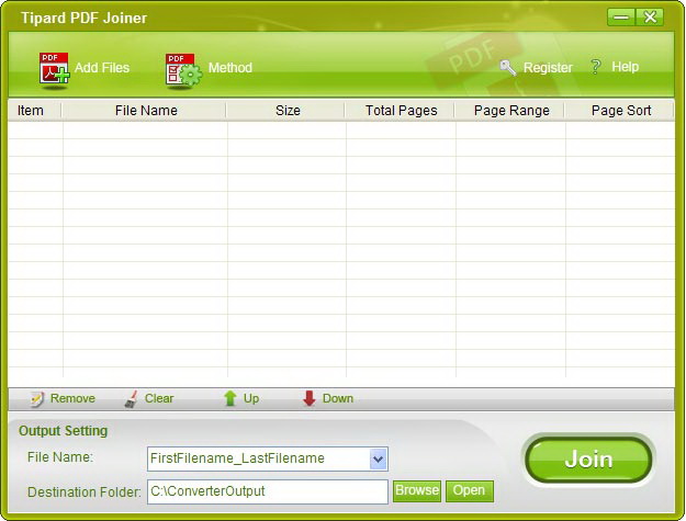 Tipard PDF Joiner