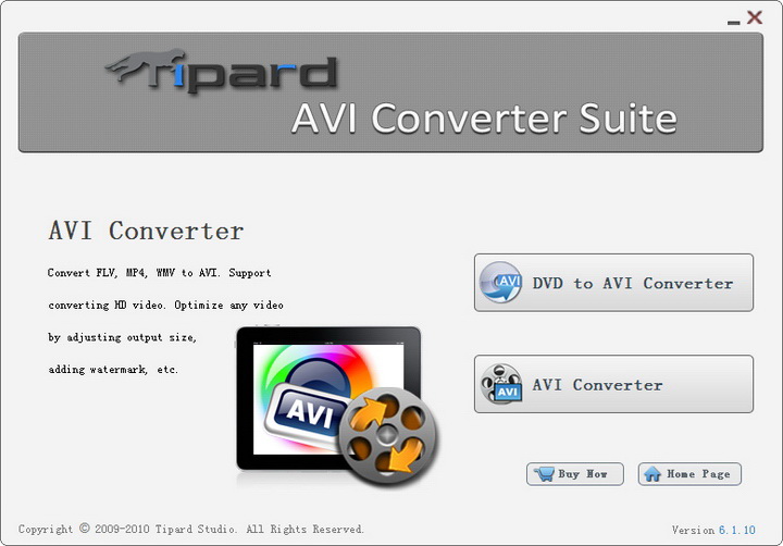 Tipard AVI Converter Suite